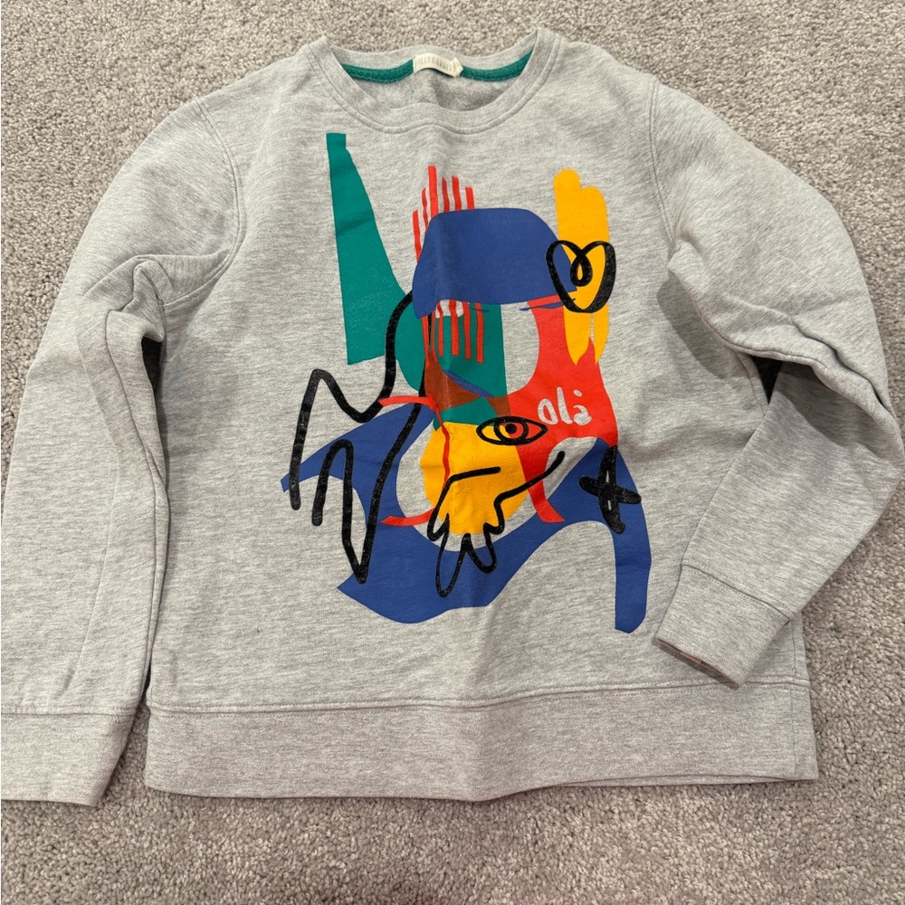 Colorful Graphic Kids Sweater